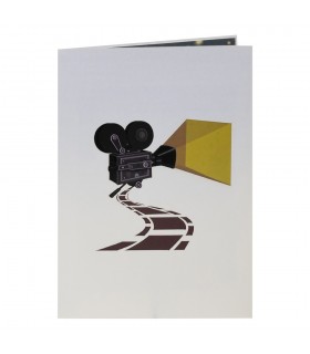 Retro Camera Pop Up Card