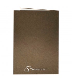 Pferd Pop Up Karte Rückseite