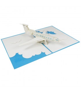 Privatjet Pop Up Karte Überblick 1