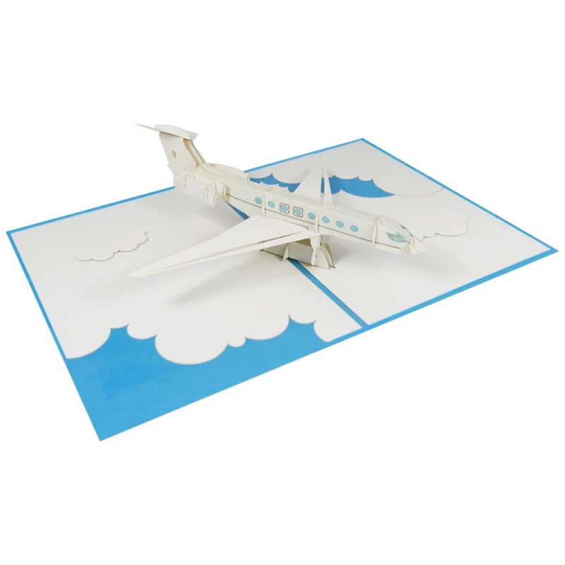 Privatjet Pop Up Karte Überblick 1