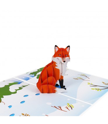 Fox pop up card detail
