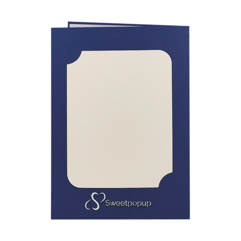 Goat pop up card backside