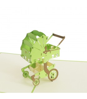Modern stroller pop up card detail