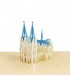 Kölner Dom Pop Up Karte Detail