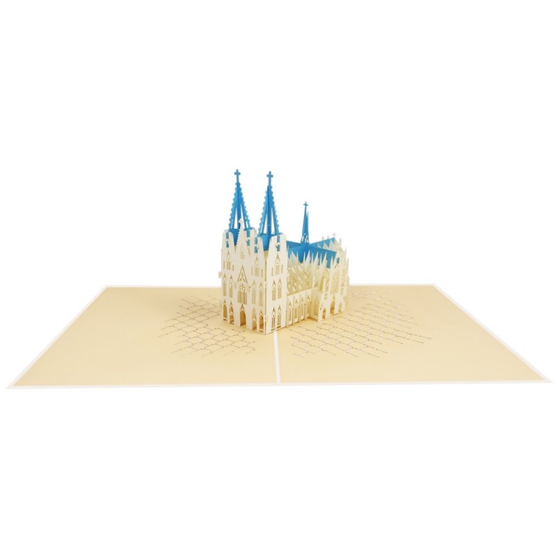 Kölner Dom Pop Up Karte Überblick 1