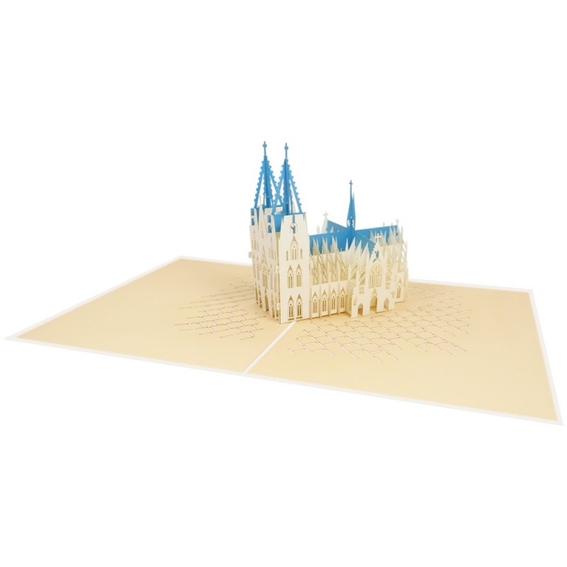 Kölner Dom Pop Up Karte Überblick 2