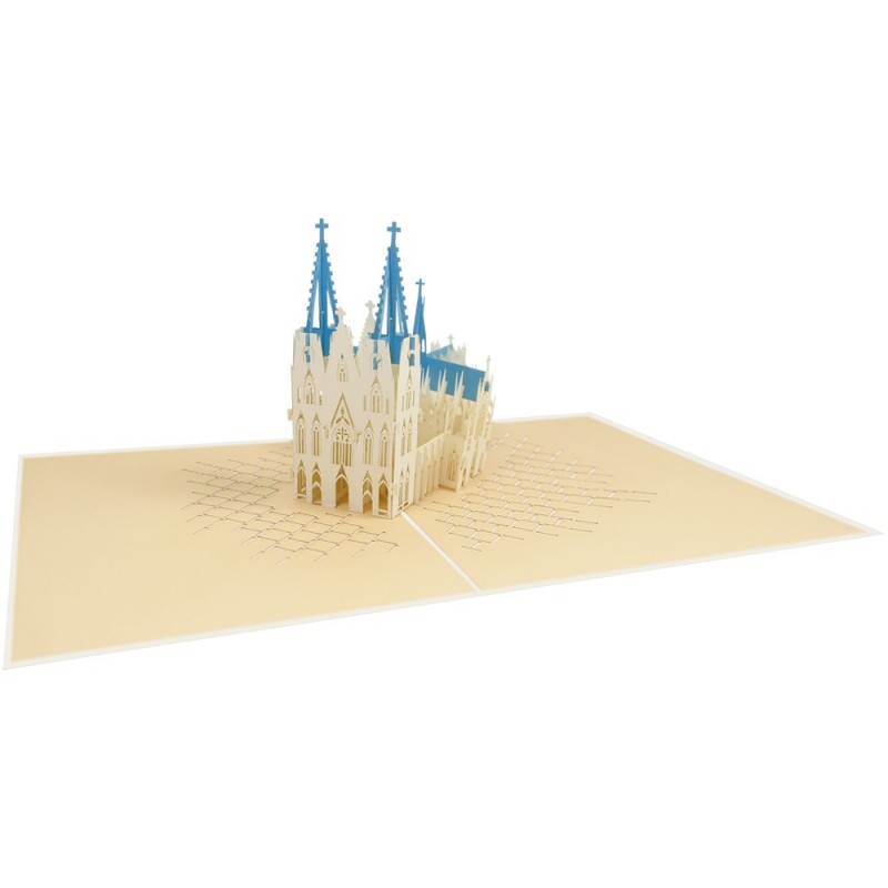 Kölner Dom Pop Up Karte Überblick 3