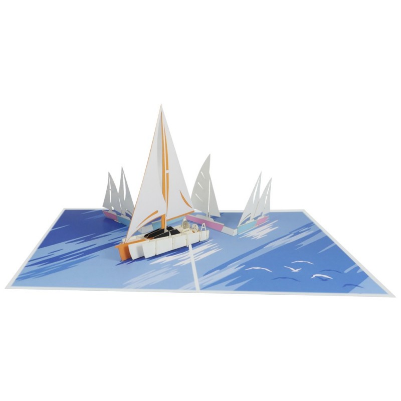 Yacht Pop Up Karte Überblick 1