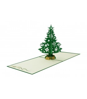 Christmas Card  with Pine Tree