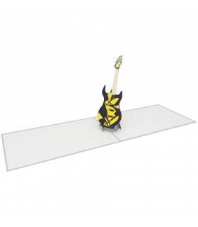 Gitarre Pop Up Karte