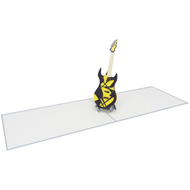 Gitarre Pop Up Karte