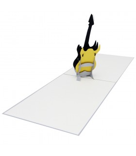 Gitarre Pop Up Karte