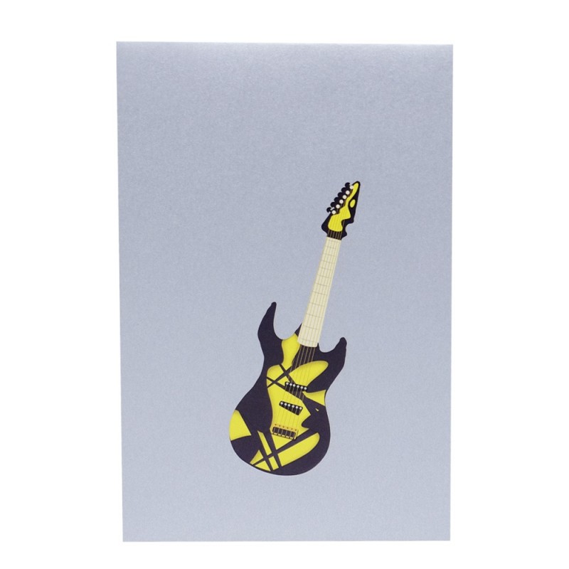 Gitarre Pop Up Karte