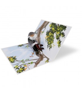 foldable monkey pop up card