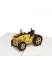 Tractor pop up card