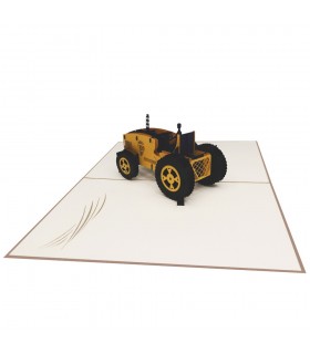 Traktor Pop Up Karte Überblick 1