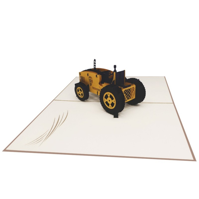 Traktor Pop Up Karte Überblick 1