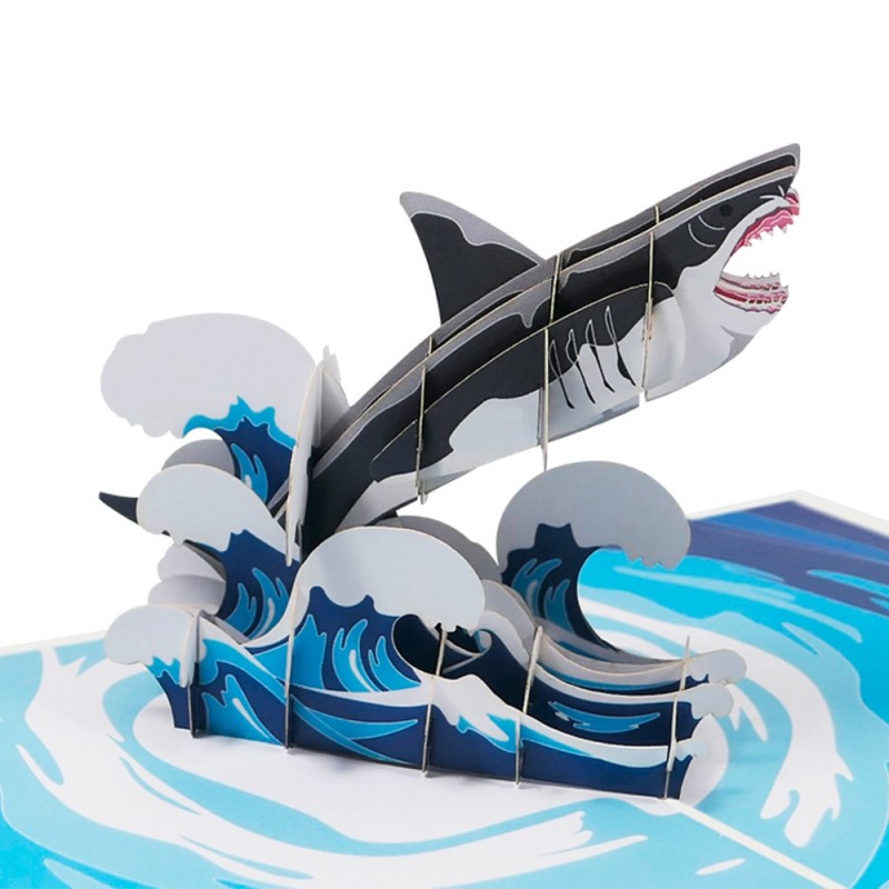 Shark pop up card detail