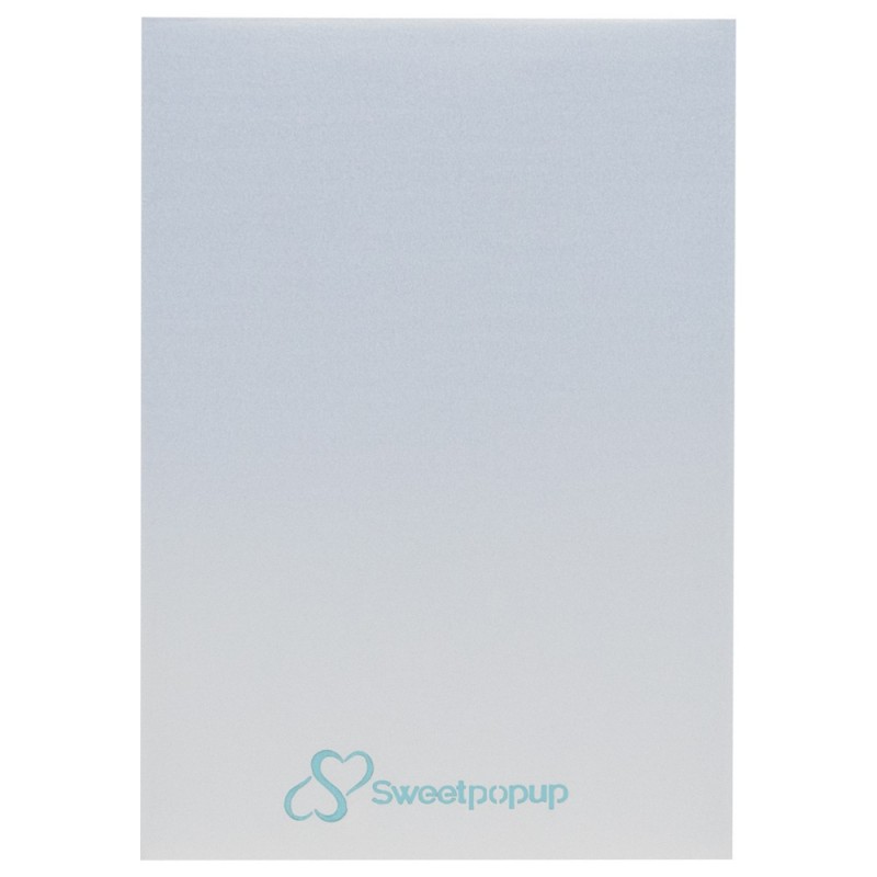 Cross pop up card backside