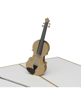 Viloin pop up card