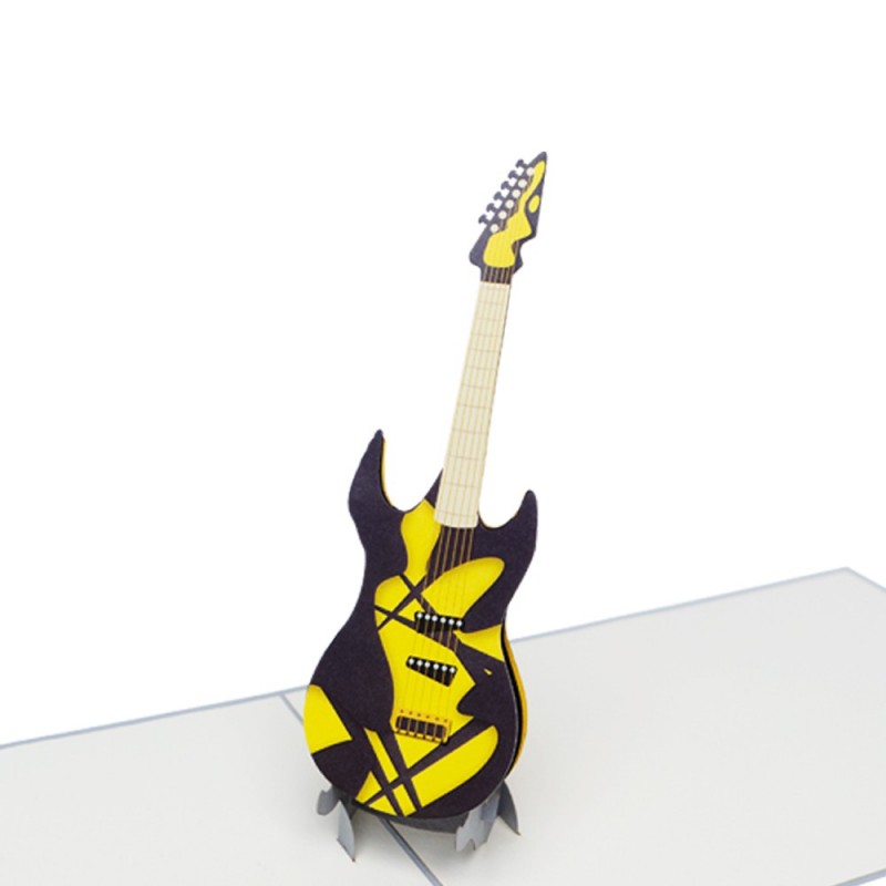 Gitarre Pop Up Karte