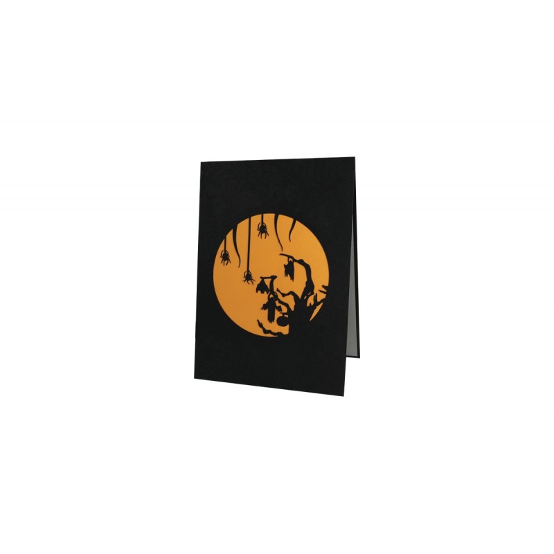 Halloween pop up card cover