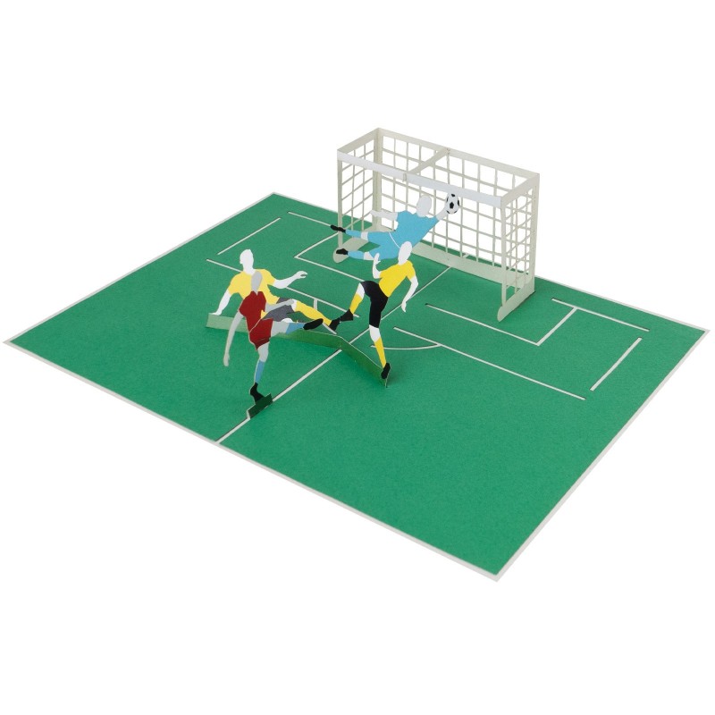 Football pop up card