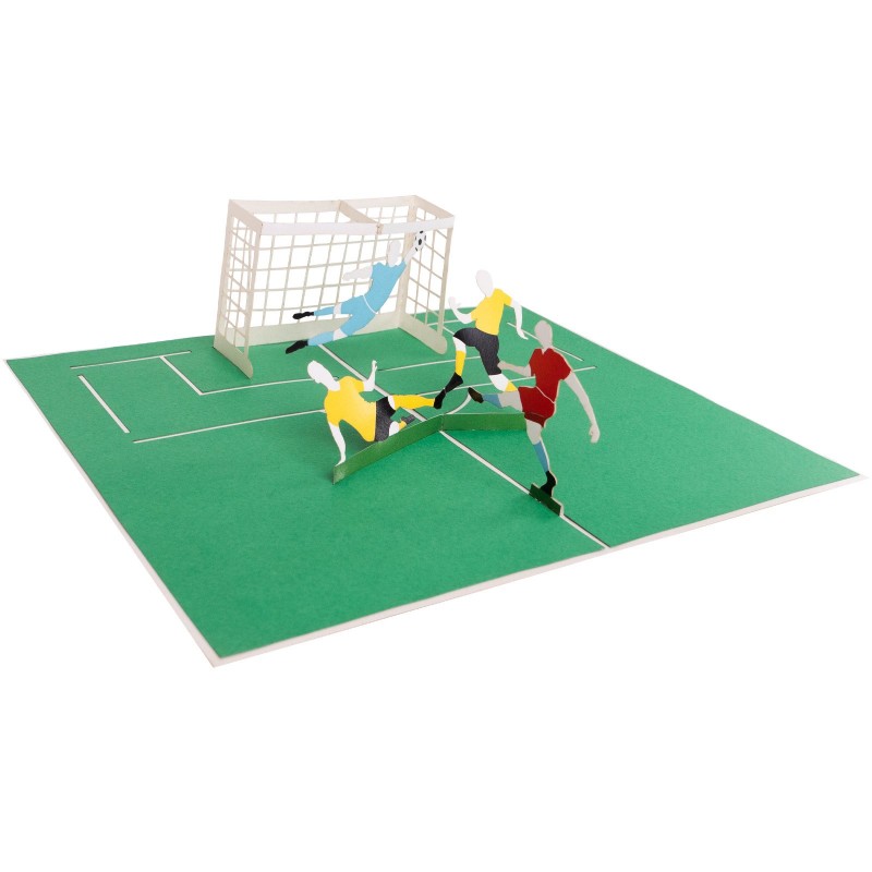 Football pop up card