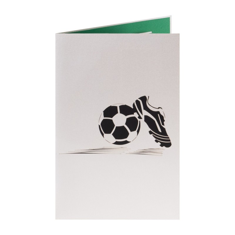 Football pop up card
