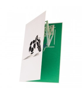 Football pop up card