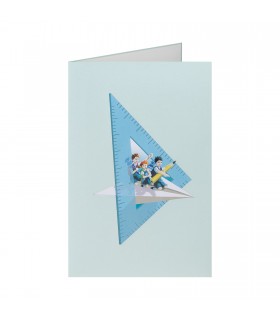 Paper Plane Pop Up Card
