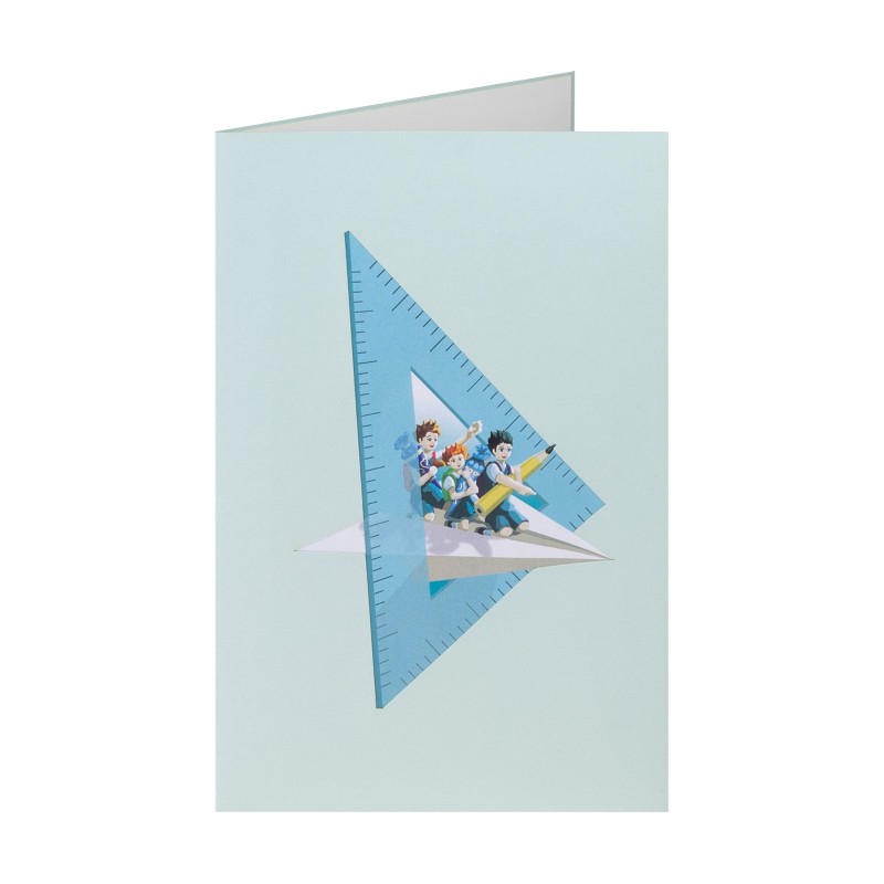 Paper Plane Pop Up Card
