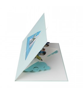 Paper Plane Pop Up Card