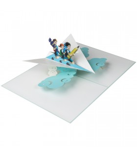 Paper Plane Pop Up Card