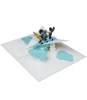 Paper Plane Pop Up Card