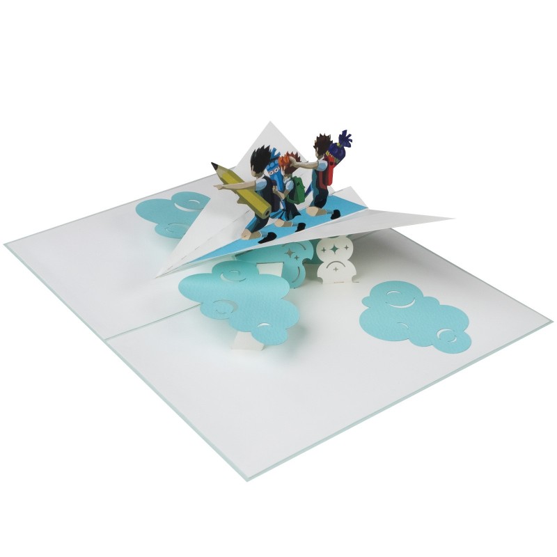 Paper Plane Pop Up Card