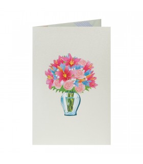Flowers/Roses Pop Up Card