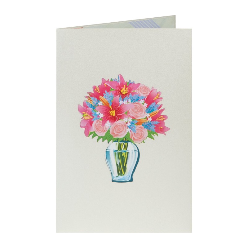 Flowers/Roses Pop Up Card