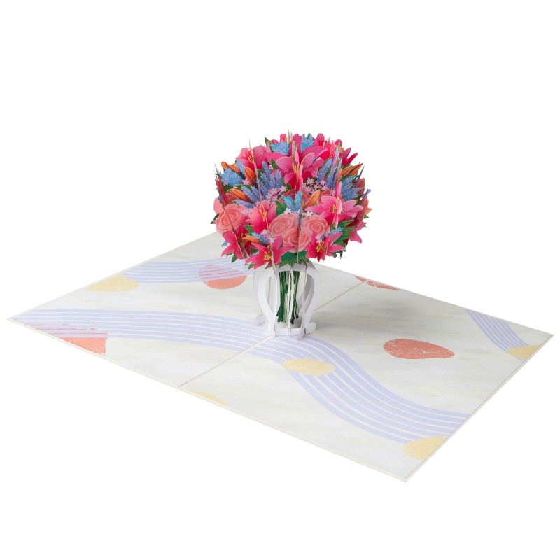 Flowers/Roses Pop Up Card