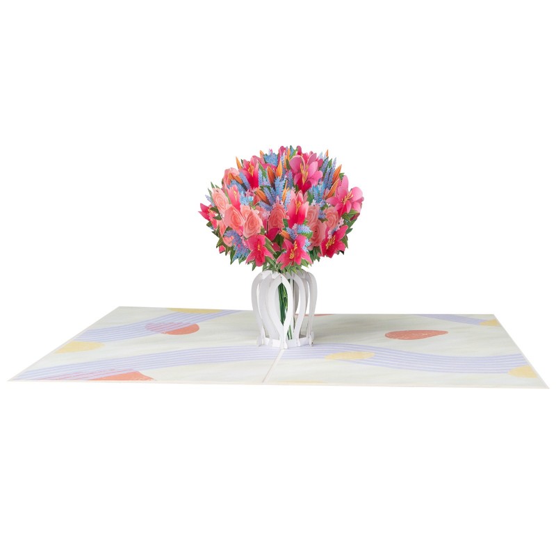 Flowers/Roses Pop Up Card