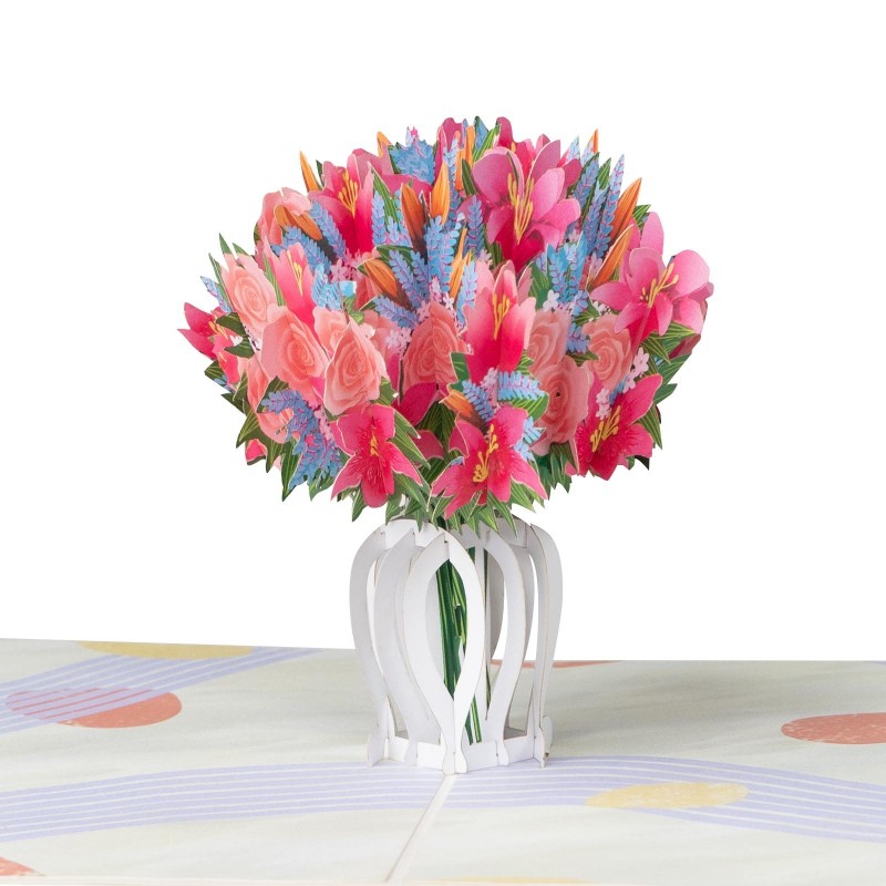 Flowers/Roses Pop Up Card