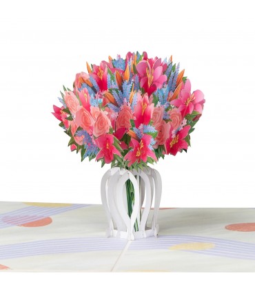 Flowers/Roses Pop Up Card