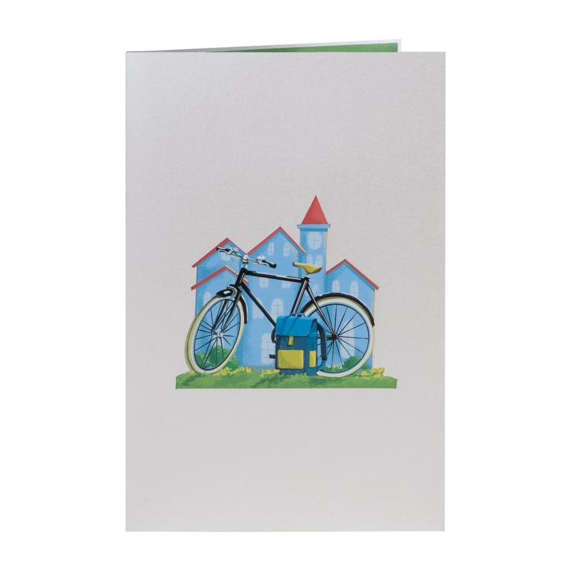 Men's Bicycle Pop Up Card