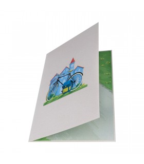 Men's Bicycle Pop Up Card