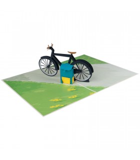 Men's Bicycle Pop Up Card