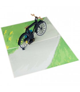 Men's Bicycle Pop Up Card