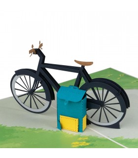 Men's Bicycle Pop Up Card