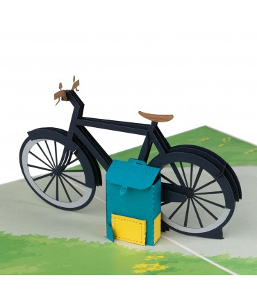 Men's Bicycle Pop Up Card