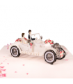 Wedding car pop up card