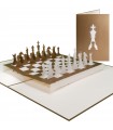 Chess pop up card